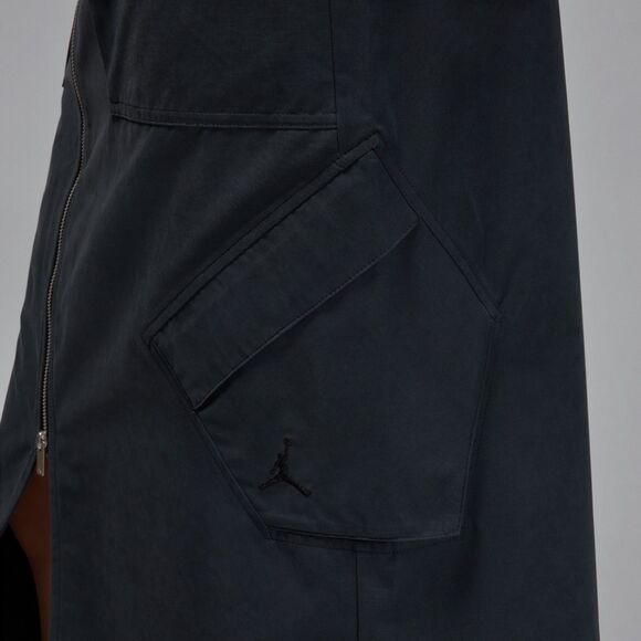 Jordan HF9462-010 Women's Sz Small Black Chicago 2-Way Front Zip Skirt - Picture 12 of 12